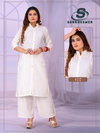 Rainbow Vol 2 By Sankheswer Vertican Plain Kurti With Bottom Suppliers In India